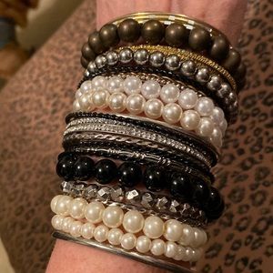25pc Gorgeous stackable Bangle Bracelets